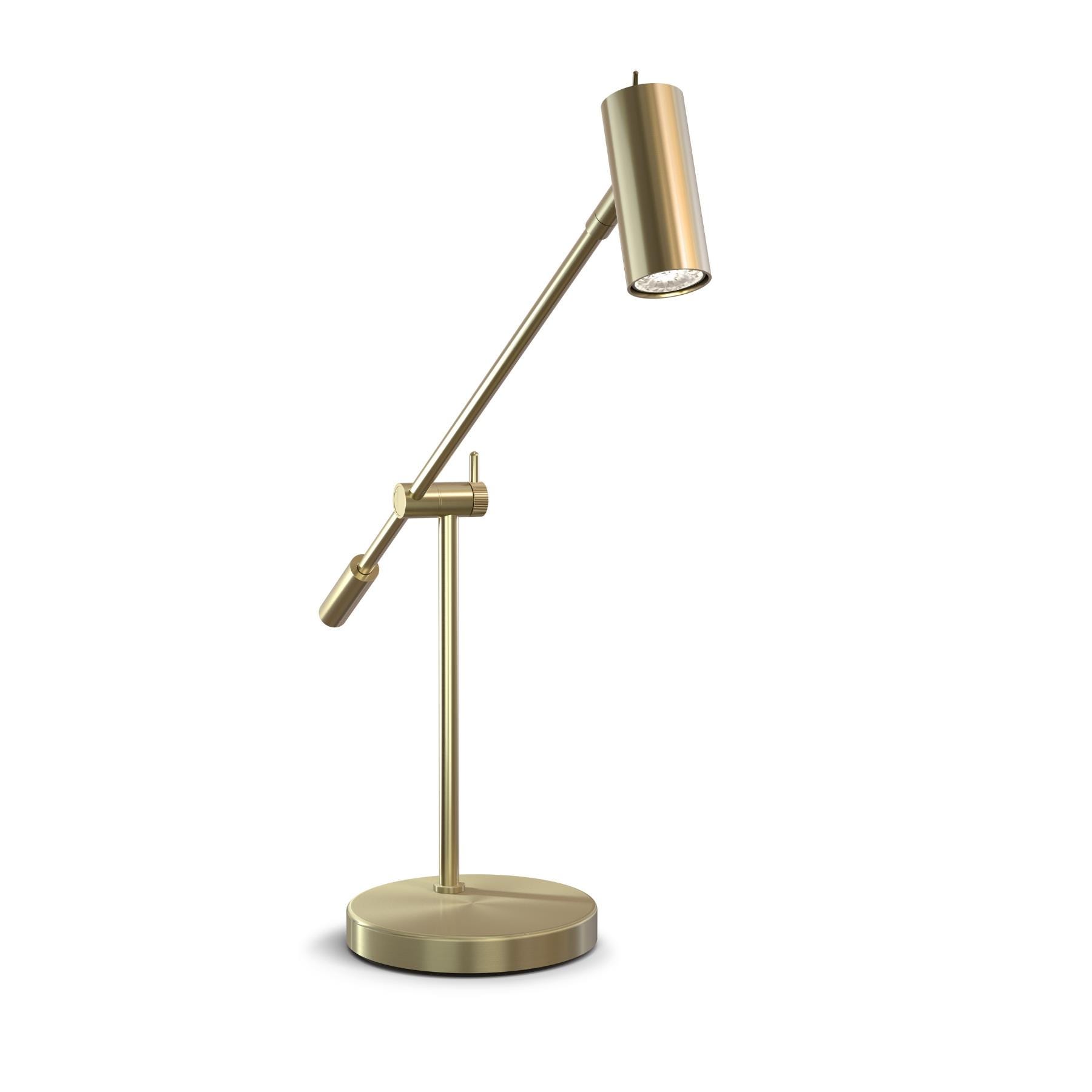 Nyborg Desk Lamp Polished Brass Brassgold