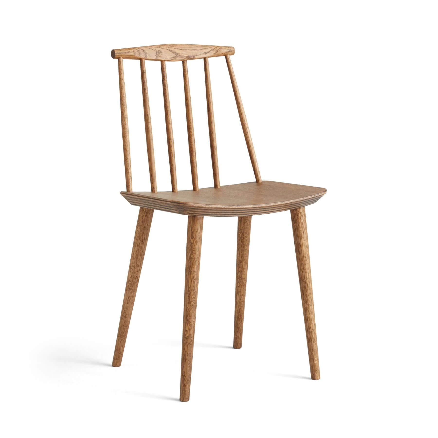 Hay Jseries 77 Dining Chair Dark Oiled Oak Dark Wood Designer Furniture From Holloways Of Ludlow