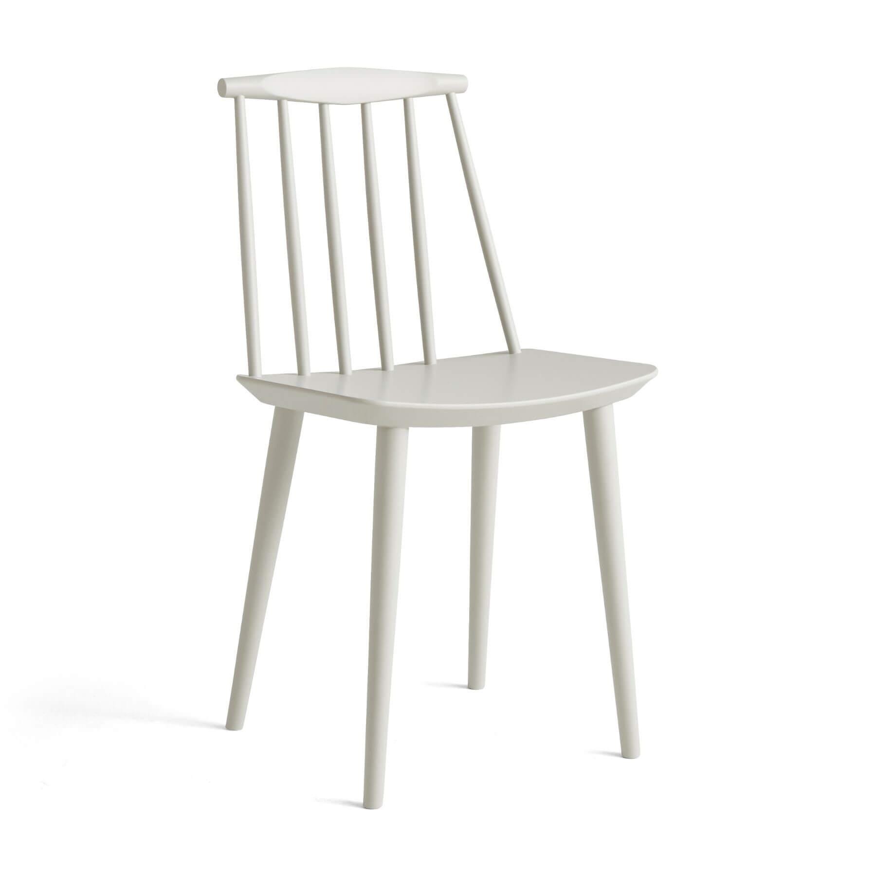 Hay Jseries 77 Dining Chair Beech Lacquered Grey Standard Gliders Green Designer Furniture From Holloways Of Ludlow