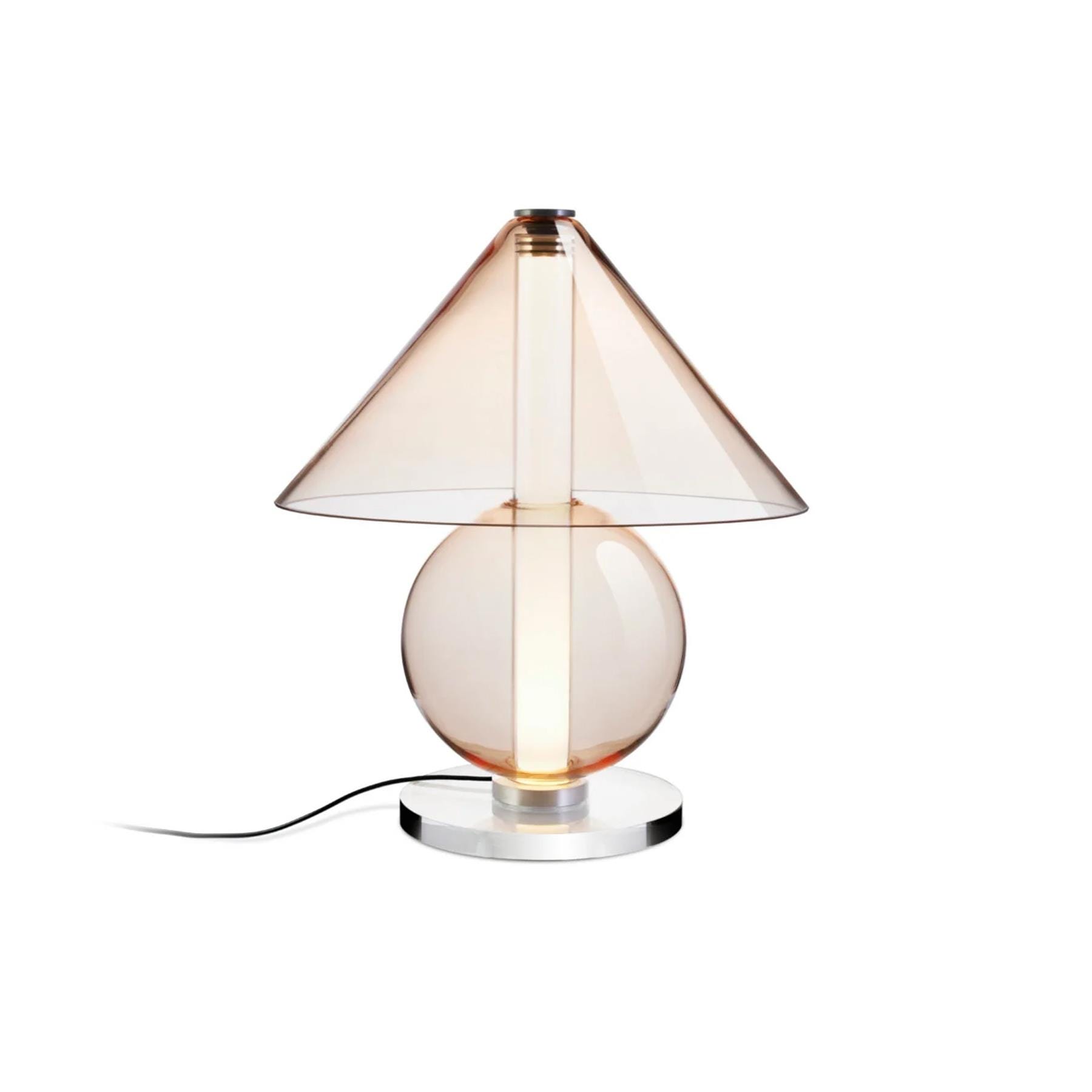 Marset Fragile Table Lamp Amber Brown