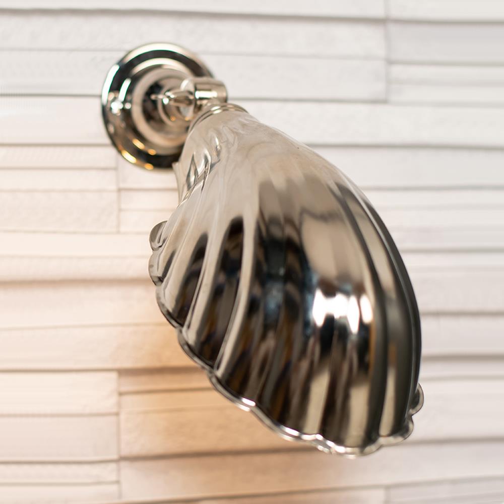 Shell Wall Light Nickel