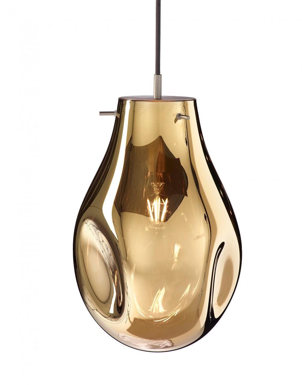 Bomma Soap Pendant Large Gold Brassgold Designer Pendant Lighting