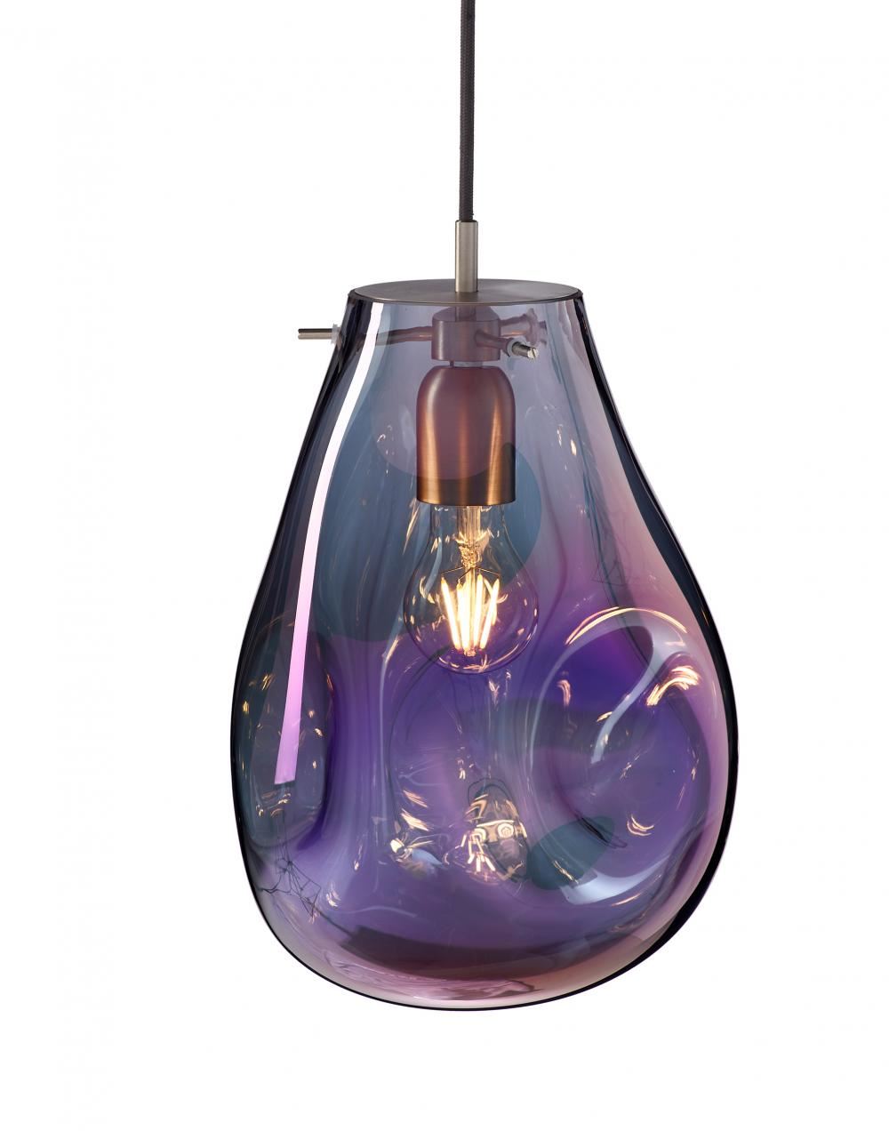 Bomma Soap Pendant Large Purple Designer Pendant Lighting