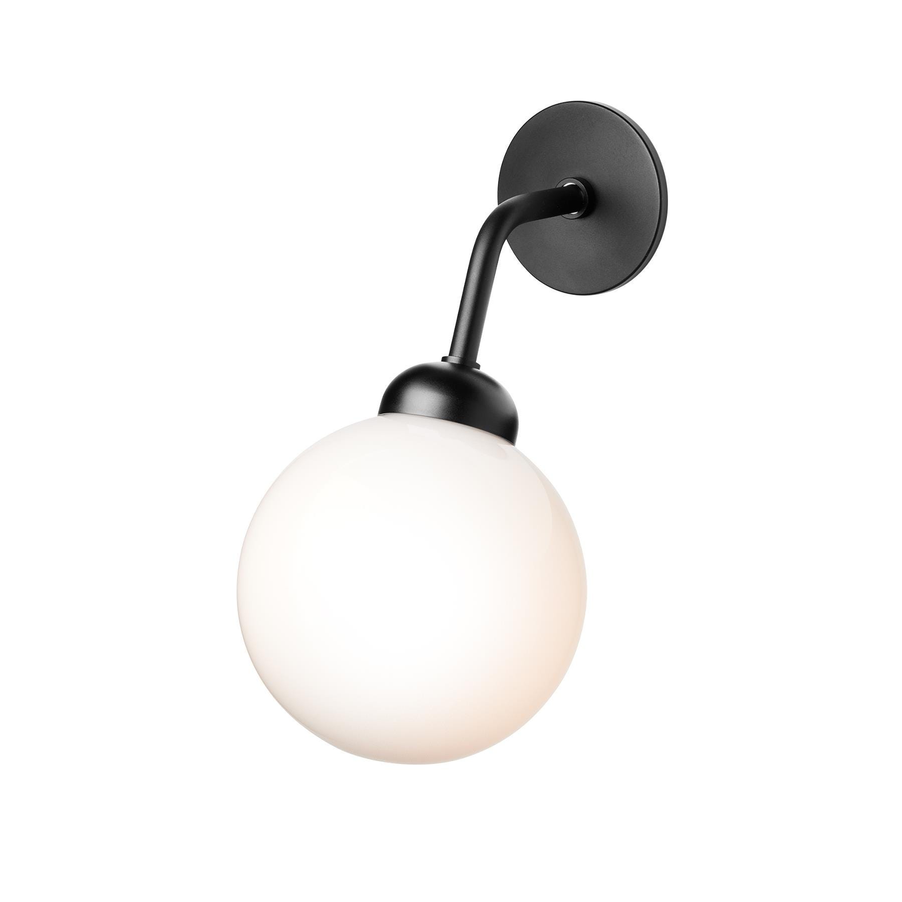 Nuura Apiales Hard Wired Wall Light Satin Black Wall Lighting