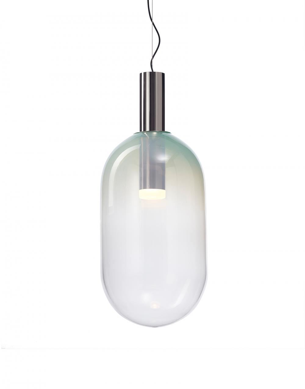 Phenomena Pendant Light Capsule Mint Green Nickel