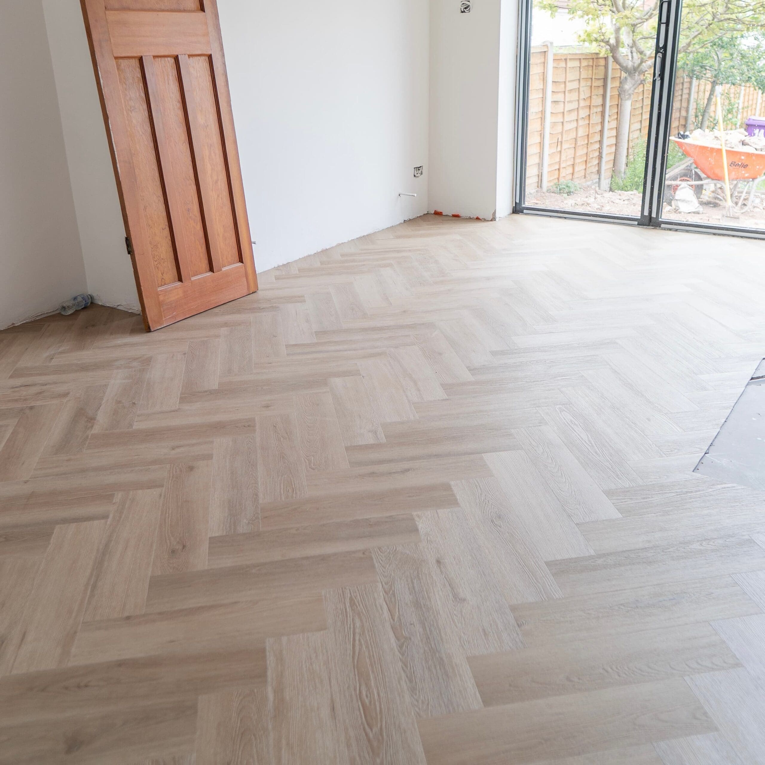 Icona Herringbone 6.5mm Nevada Ash Luxury Vinyl Click Flooring