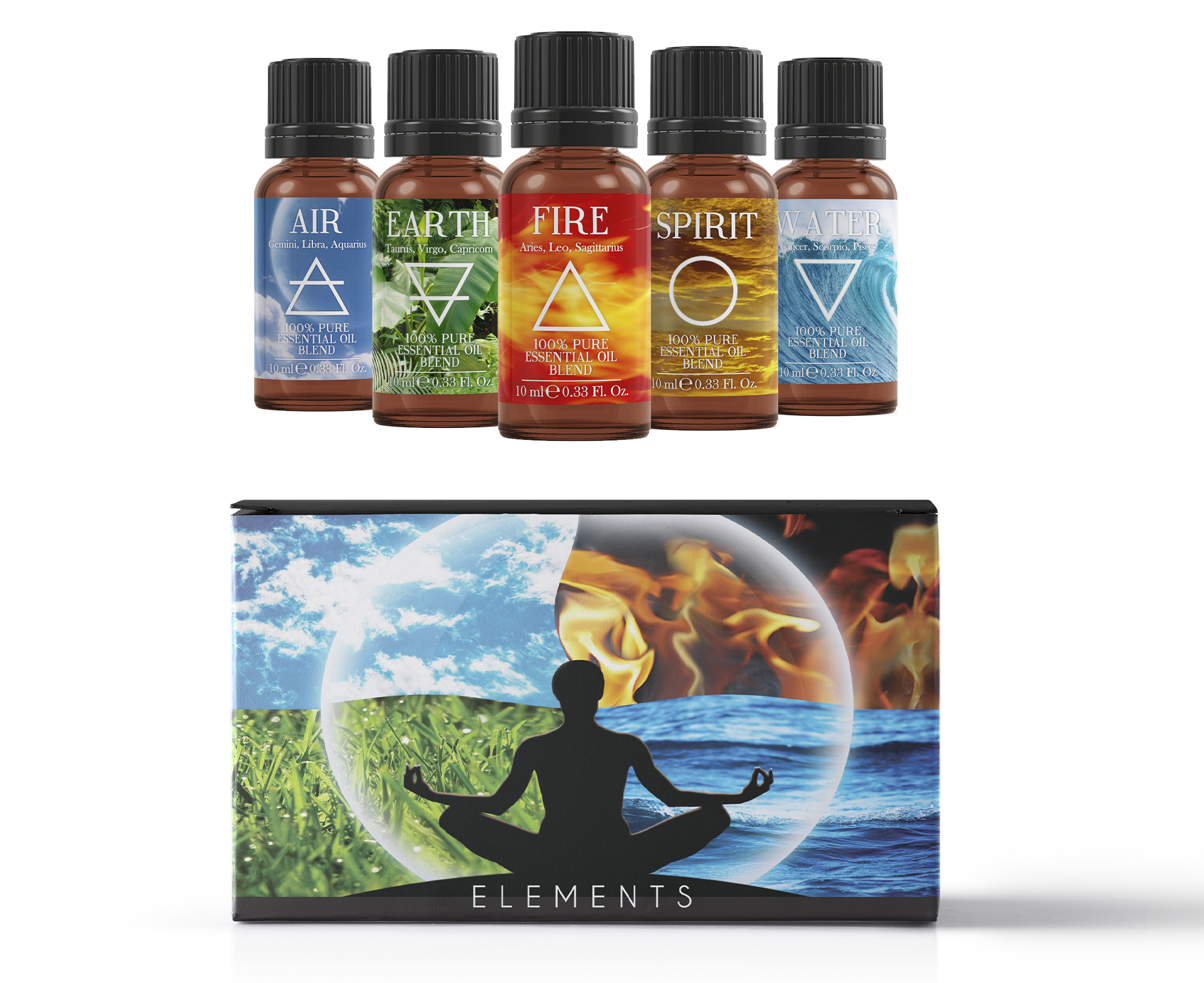 Image of The 5 Elements &pipe; Essential Oil Blend Gift Pack