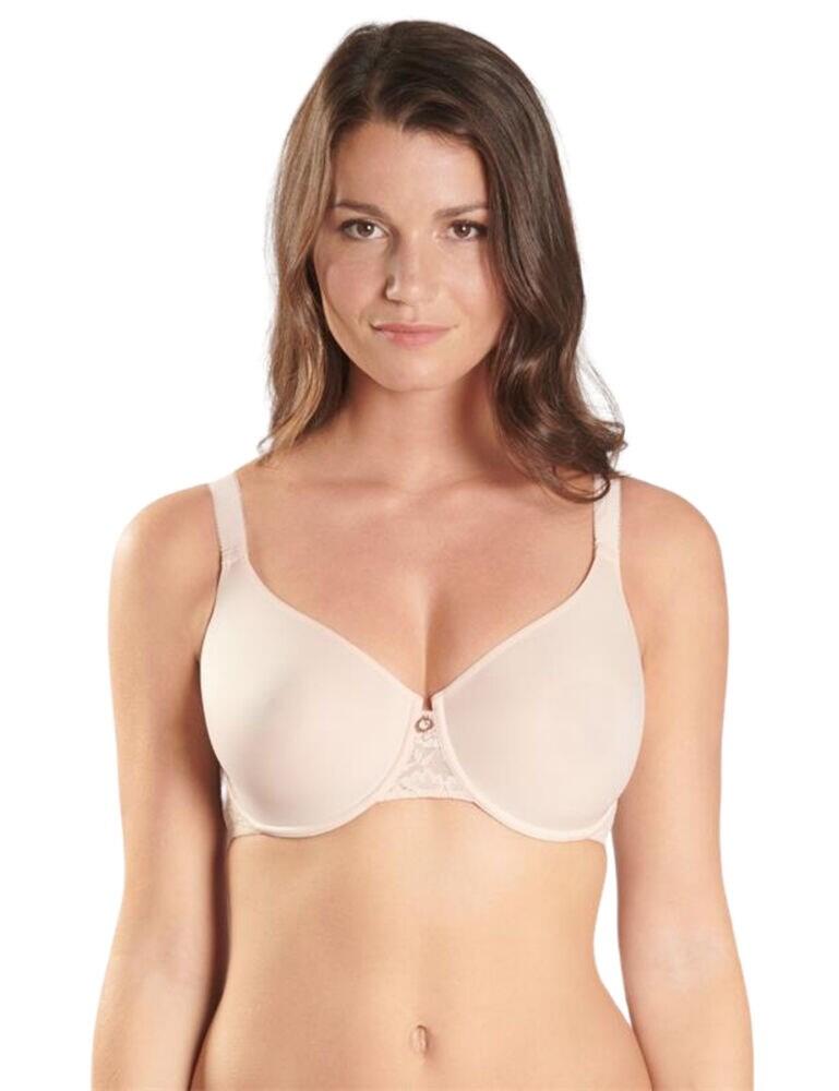 Aubade has the signature French elegance style and the Lysessence collection reflects this and is still comfortable for everyday wear. The comfort full cup bra offers all the support you need with underwiring and moulded cups and the full cup shape supports the cleavage. The 3-section cup adds the support designed especially for larger sizes whilst lace panels add a feminine embellishment. Complete the look with matching items from the Lysessence range available.  Full shape moulded cup Fine-knit for a smooth finish Unwired for support Feminine lace details Crystal jewel detail featuring on the charm Composition: Lace: 82% Polyamide, 18% Elastane Composition: Lace Back: 80% Polyamide, 20% Elastane Composition: Middle Lace: 85% Polyamide &pipe; 15% Elastane Composition: Lining Back: 83% Polyamide &pipe; 17% Elastane Composition: Middle Lining: 100% Polyamide Composition: Cup Material: 75% Polyamide &pipe; 25% Elastane Listed in UK sizes  48659-88341-1170892 NK13 Full Cup Bra