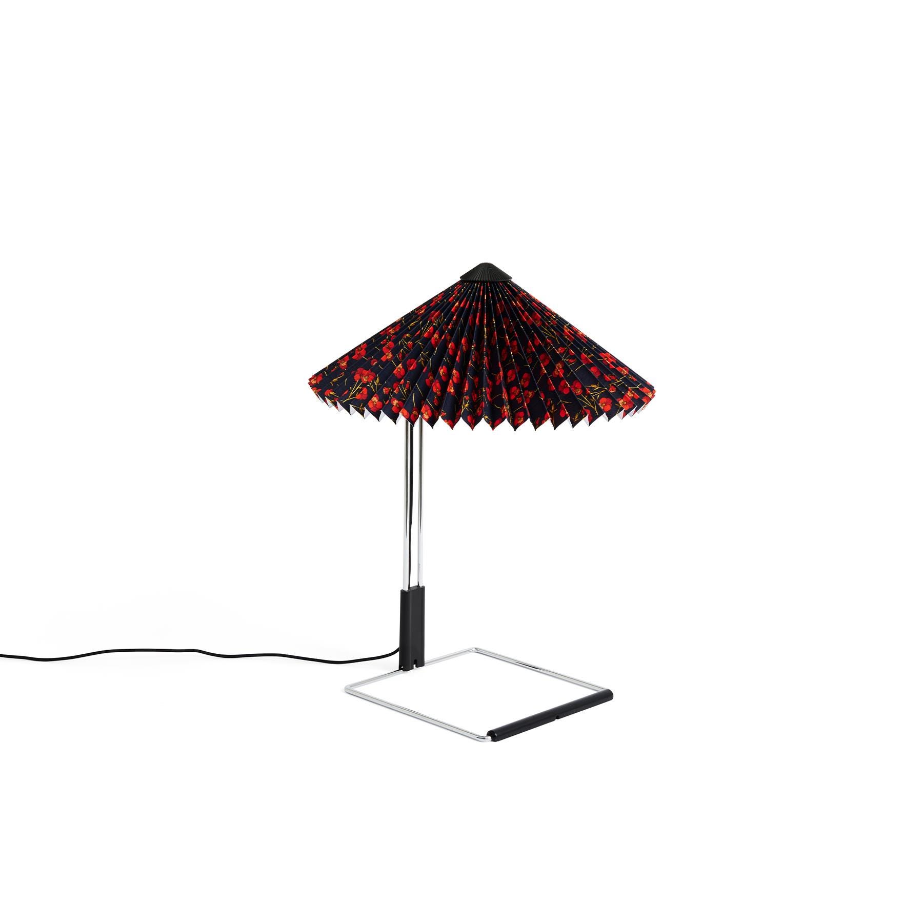 Hay X Liberty Matin Table Lamp Small 30cm Shade Ros Red