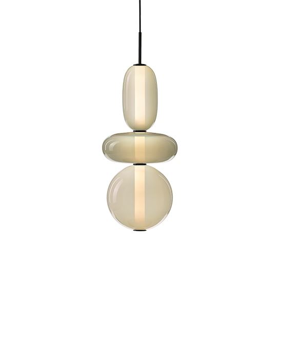 Bomma Pebbles Pendant Small Configuration 6 Multi Designer Pendant Lighting