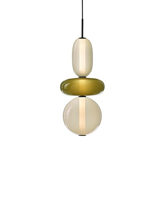 Bomma Pebbles Pendant Small Configuration 8 Multi Designer Pendant Lighting