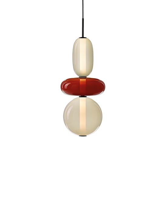 Bomma Pebbles Pendant Small Configuration 7 Multi Designer Pendant Lighting