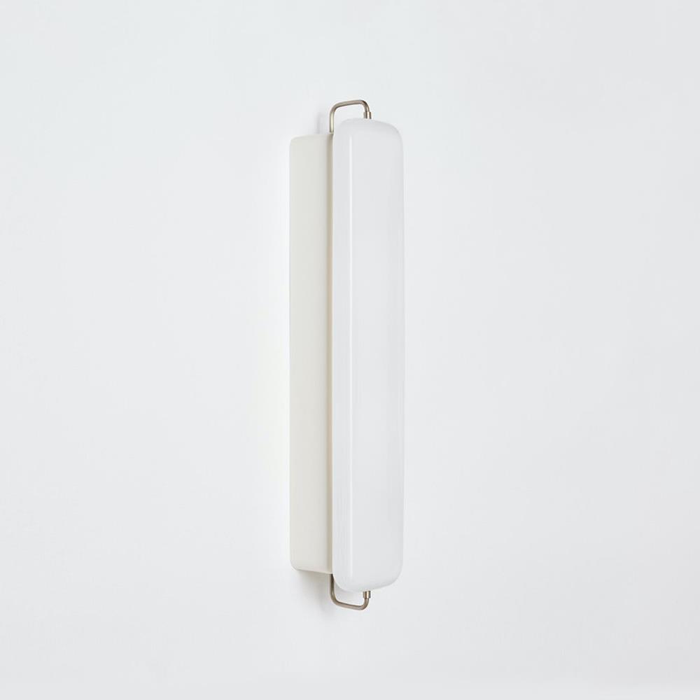 Park Wall Light White Enamel