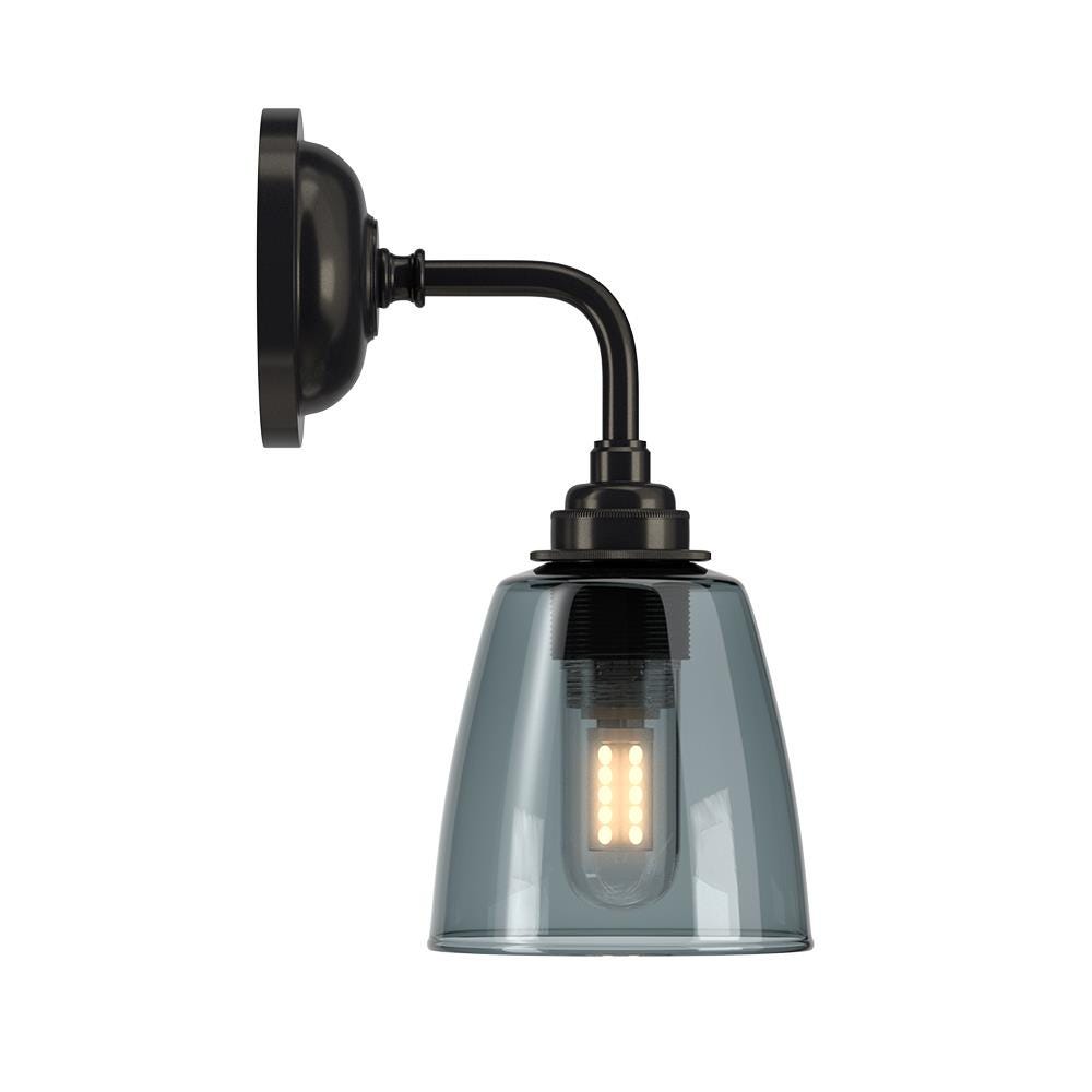 Pixley Bathroom Wall Light Smoked Bronze