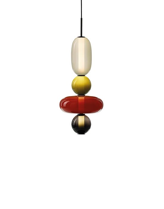 Bomma Pebbles Pendant Small Configuration 9 Multi Designer Pendant Lighting