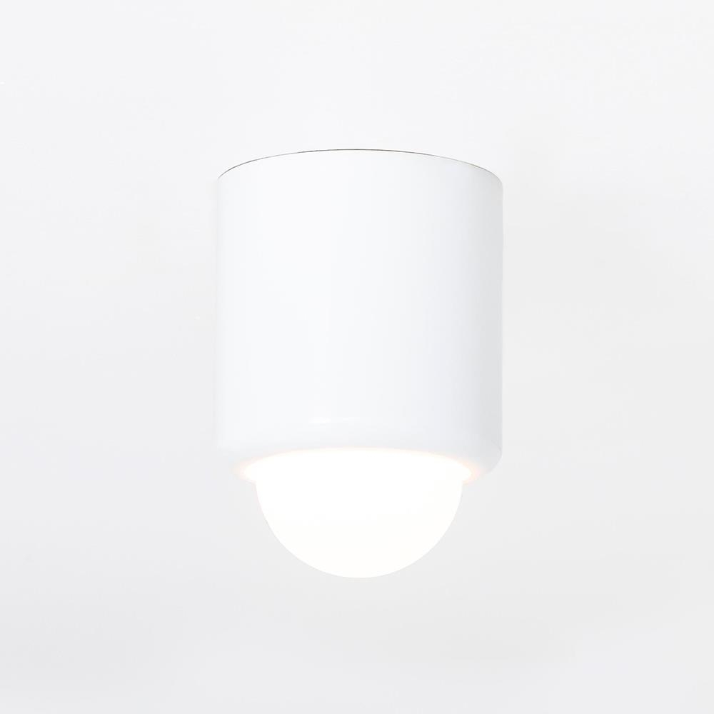 Park Ceiling Light White Enamel