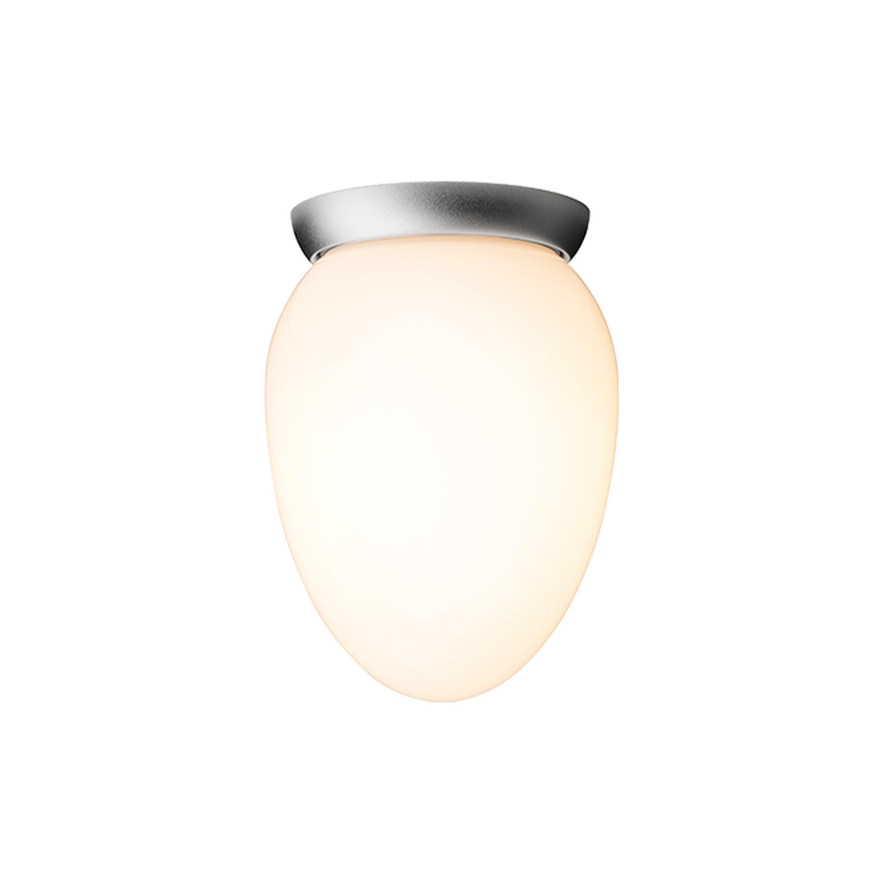 Nuura Rizzatto 171 Ceiling Light Satin Silver Opal White Silver