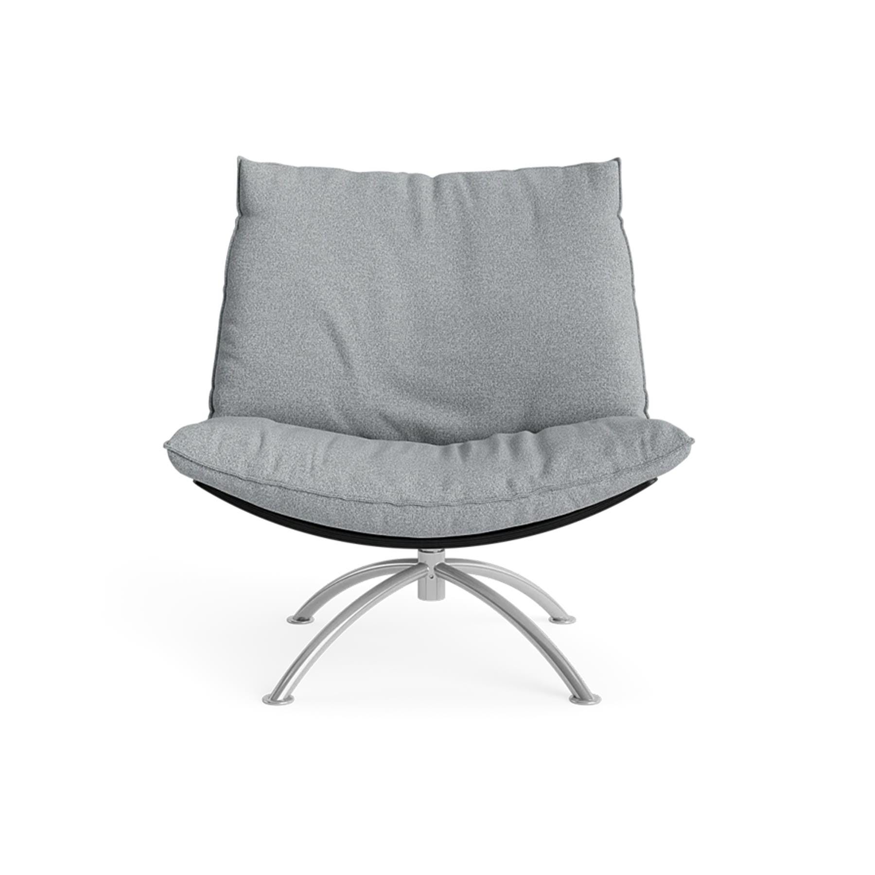Make Nordic Primetime Armchair Black Steel Black Oak Hallingdal 130 Grey Designer Furniture From Holloways Of Ludlow