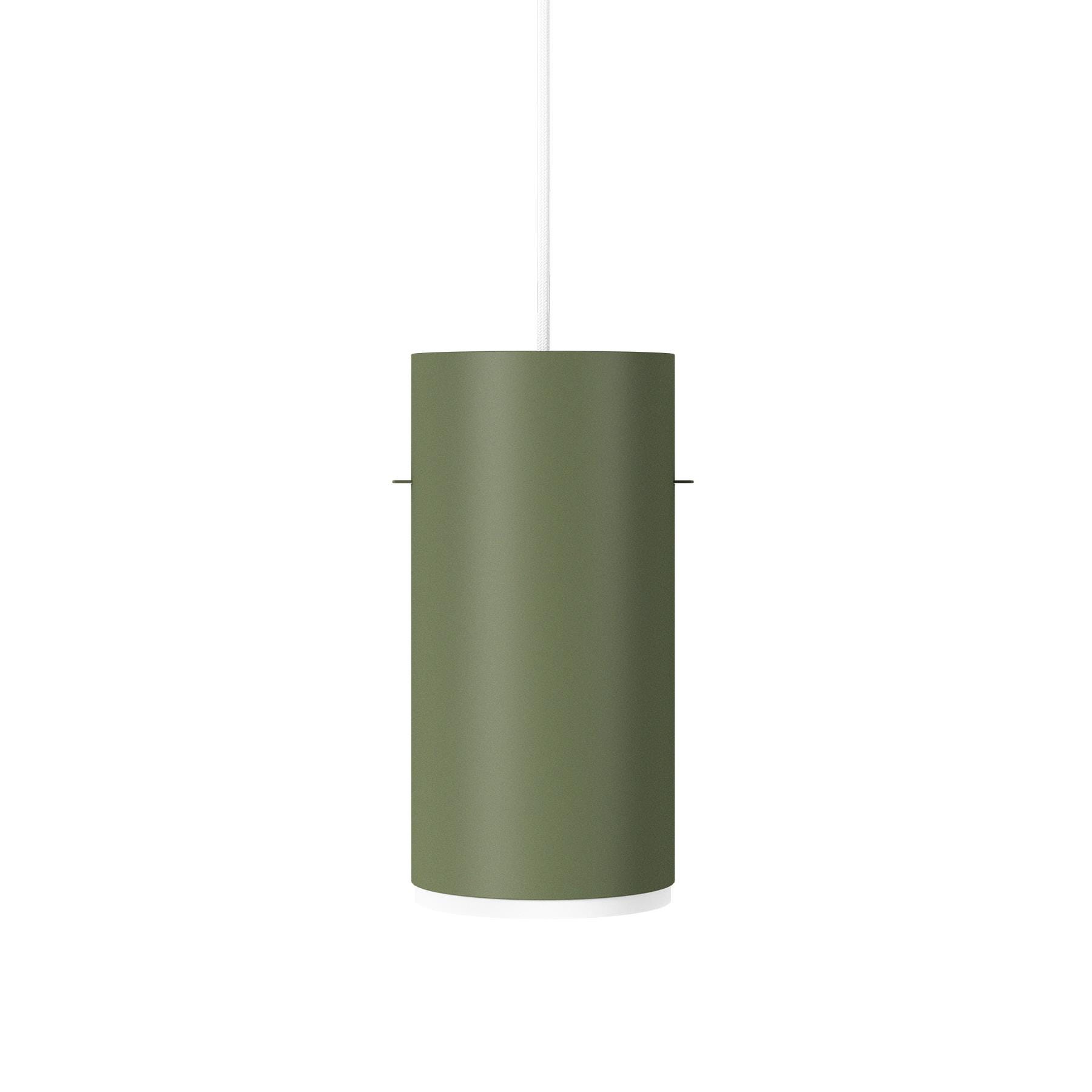 Moebe Tube Pendant Large Pine Green Designer Pendant Lighting