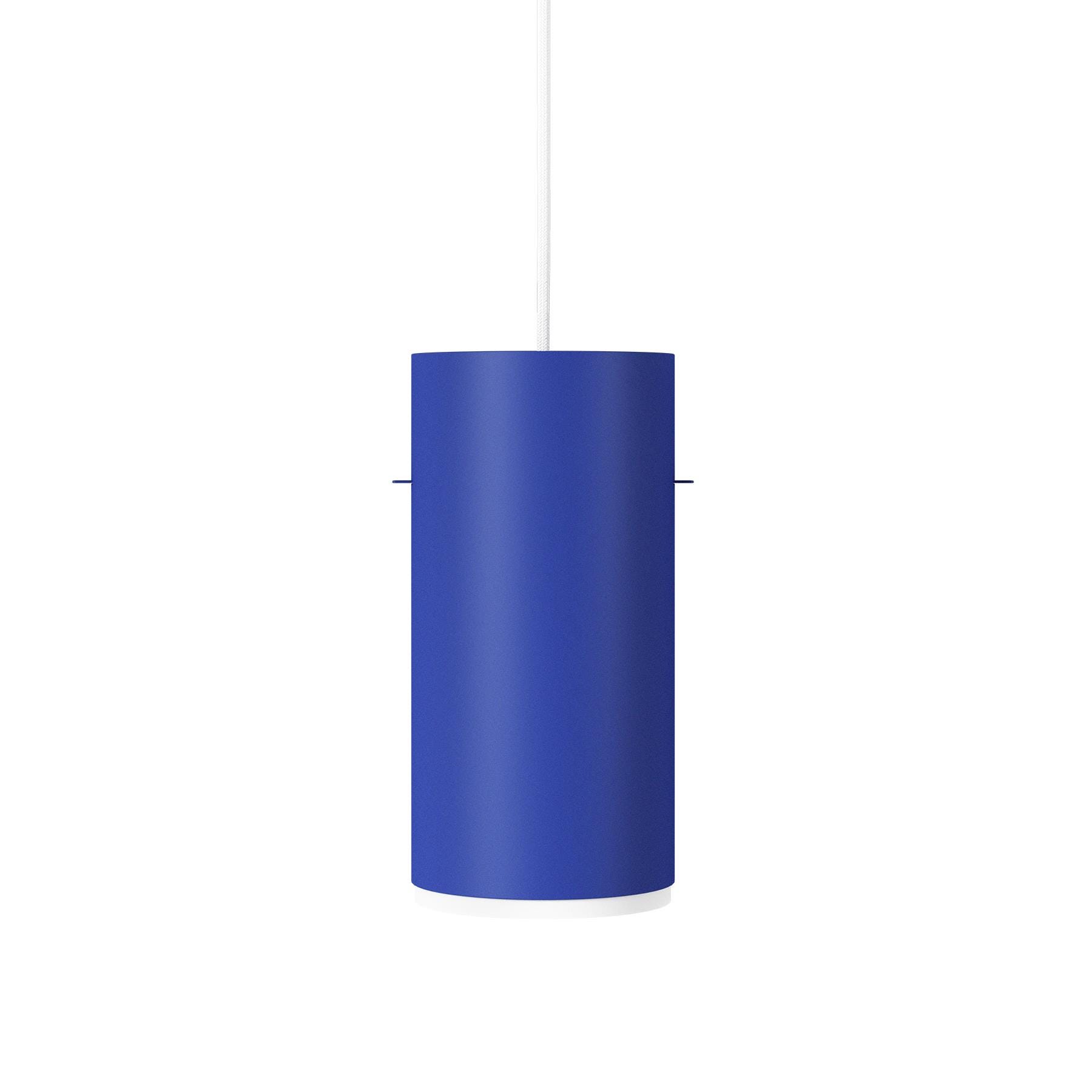 Moebe Tube Pendant Large Deep Blue Designer Pendant Lighting