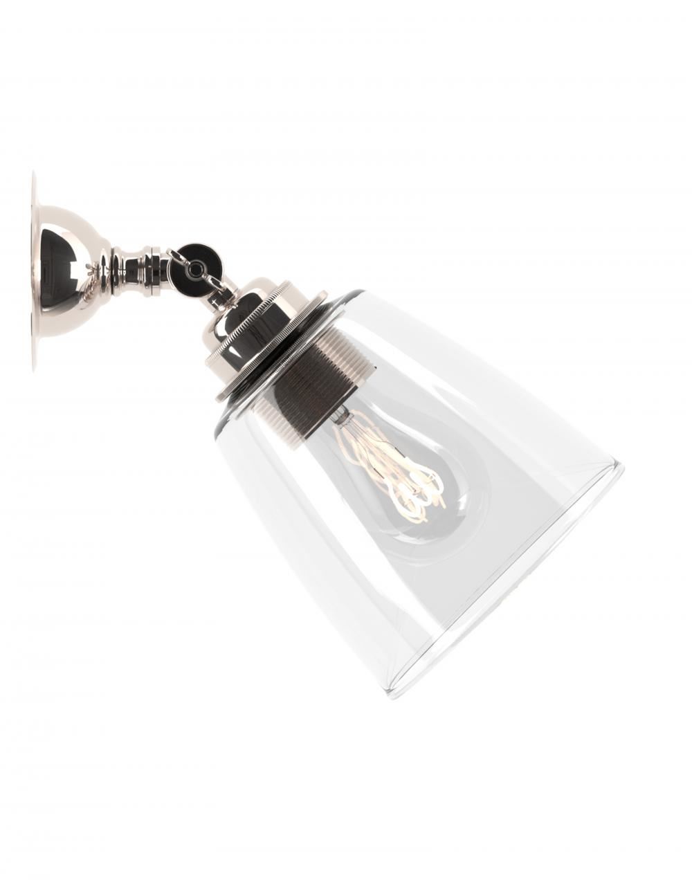 Pixley Spotlight Clear Nickel