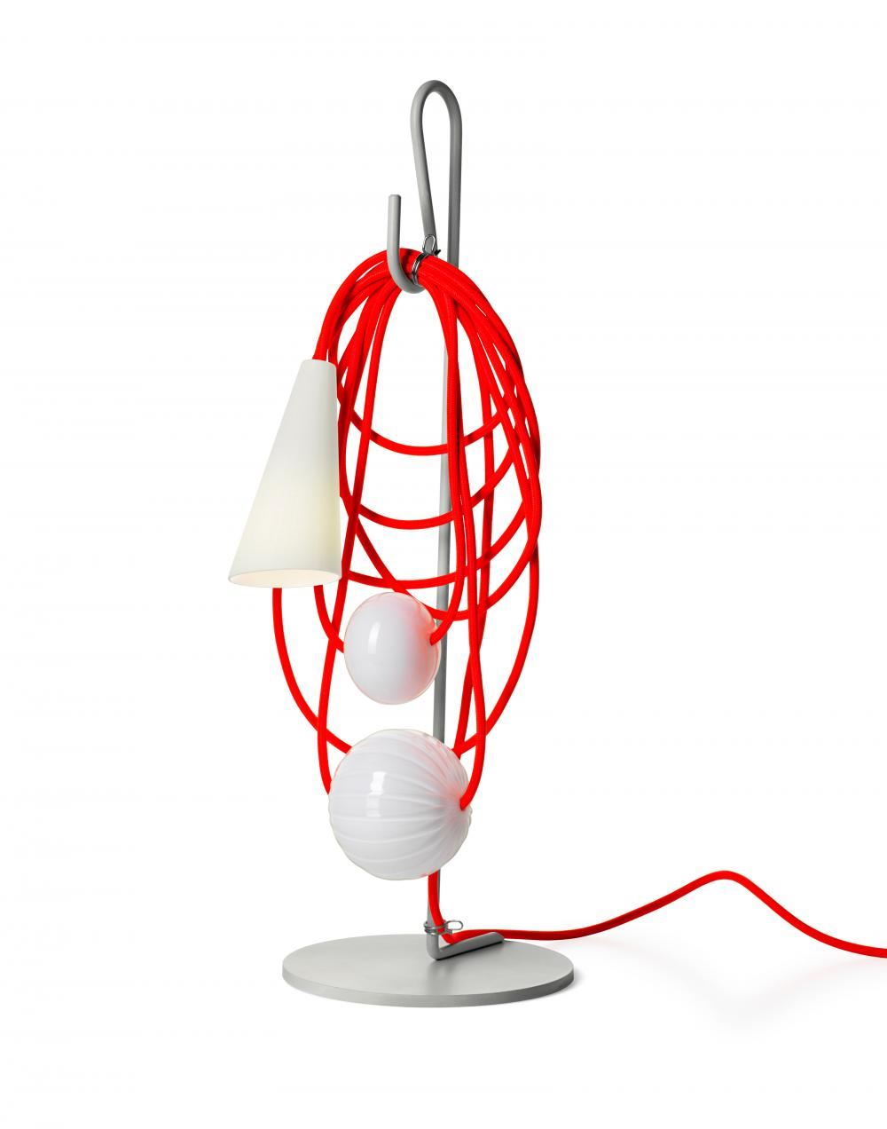 Filo Table Light Greycoral Cable