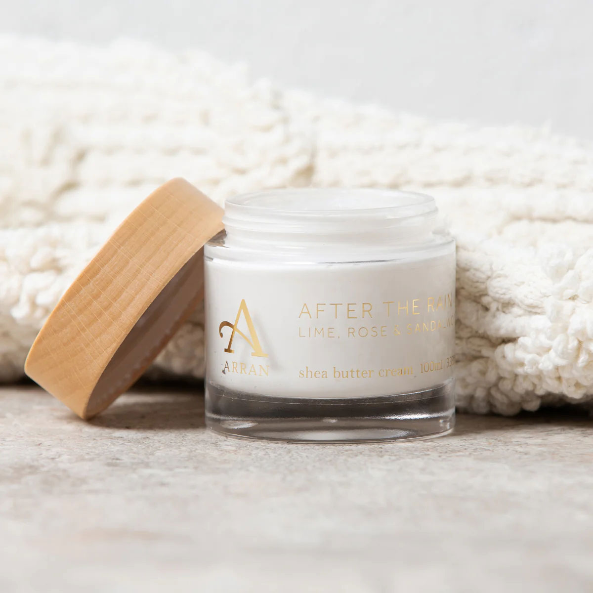 ARRAN Sense of Scotland After the Rain - Shea Butter Cream in Cool White | Size: 100ml