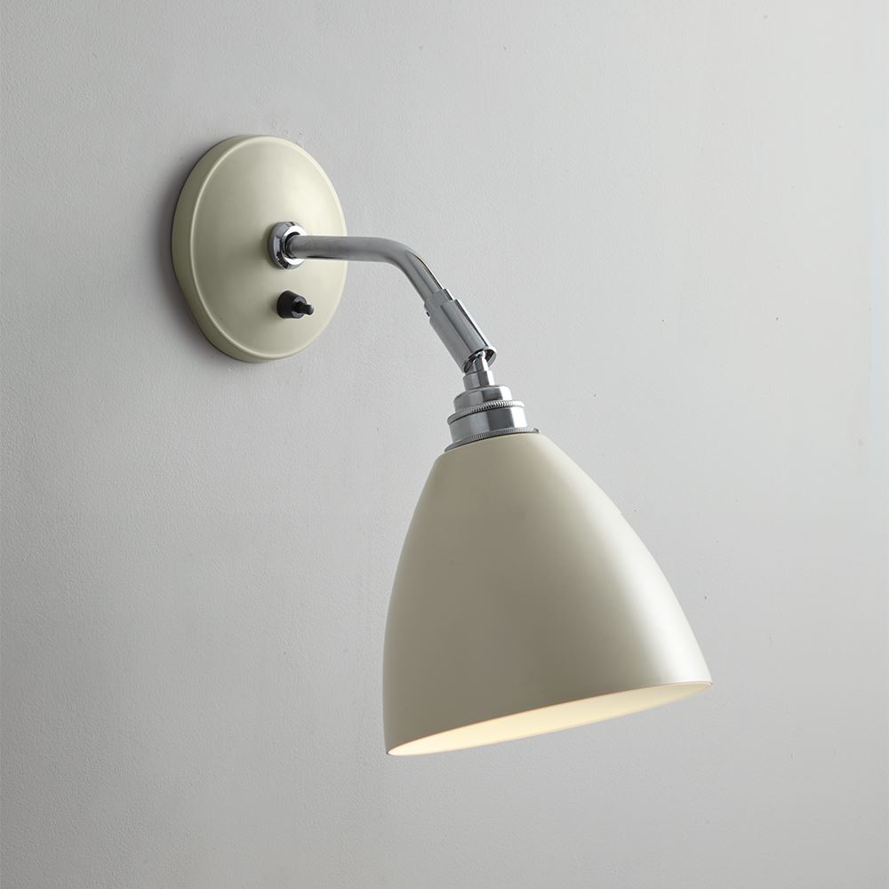 Task Short Wall Light Cream