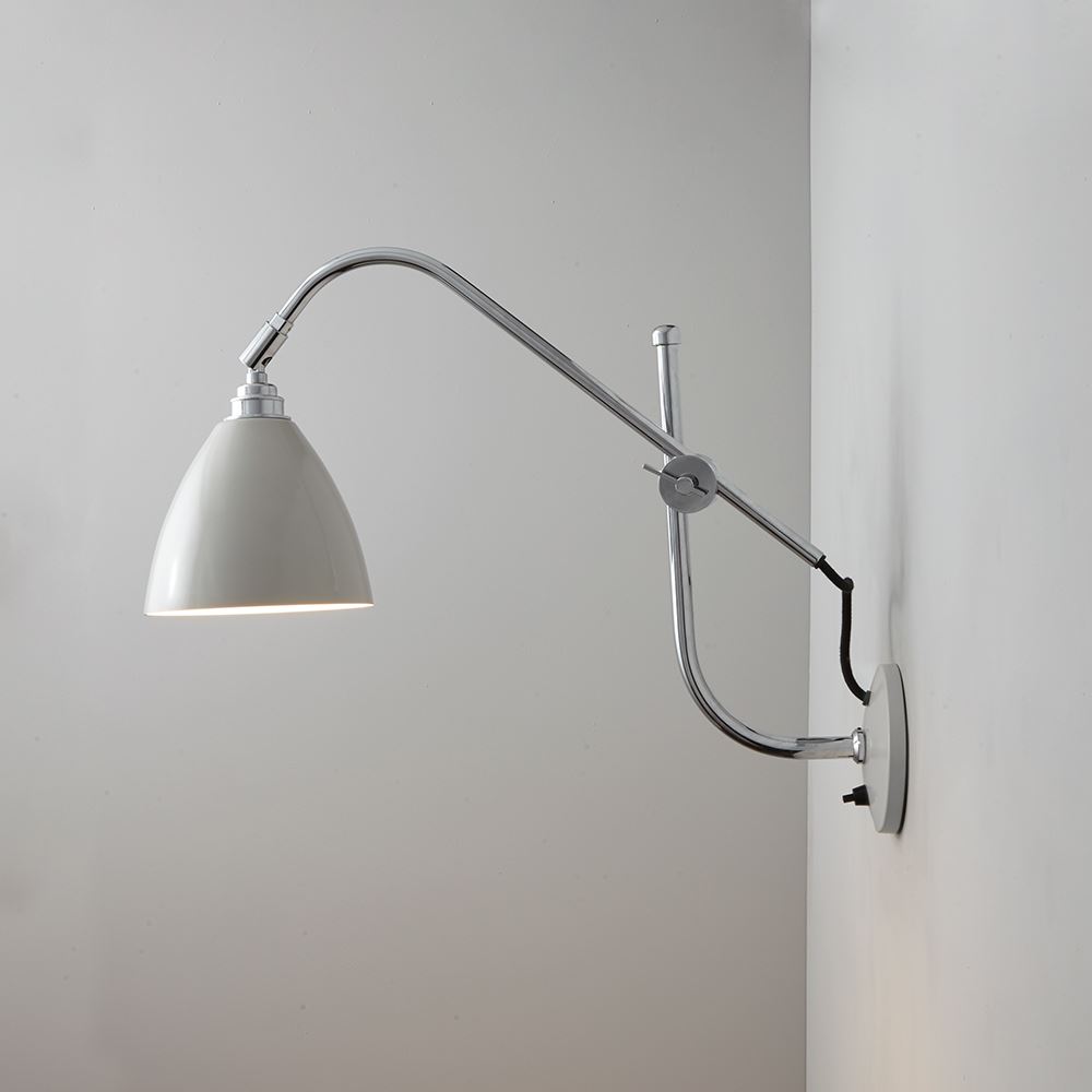 Task Wall Light Putty Grey