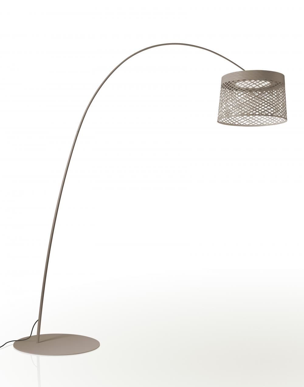 Foscarini Twiggy Grid Outdoor Floor Light Grey Outdoor Lighting Outdoor Lighting Designer Floor Lamp