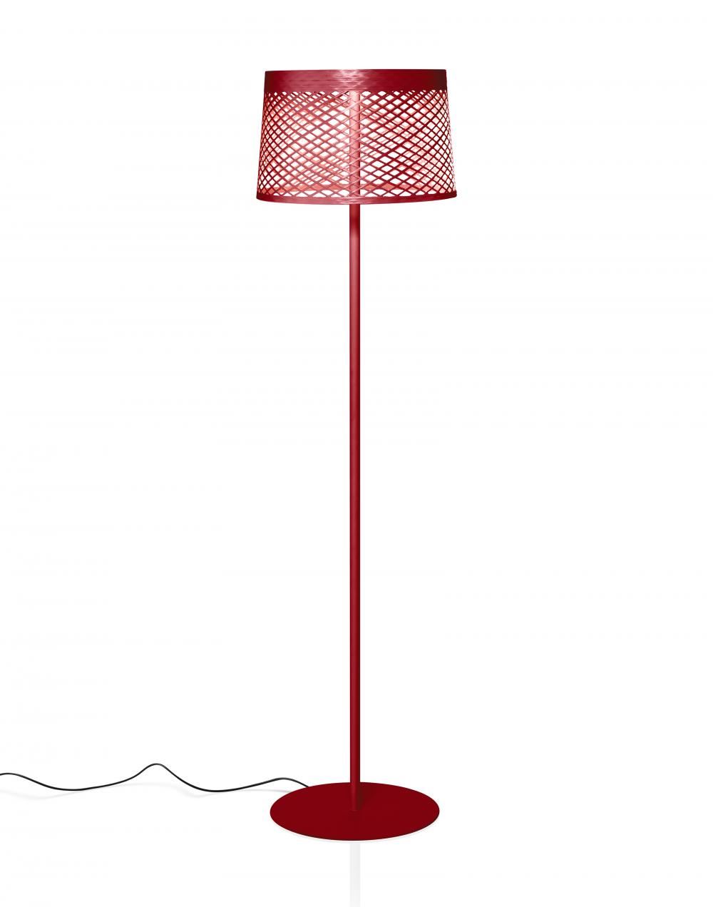 Foscarini Twiggy Grid Lettura Floor Light Red Outdoor Lighting Outdoor Lighting Designer Floor Lamp