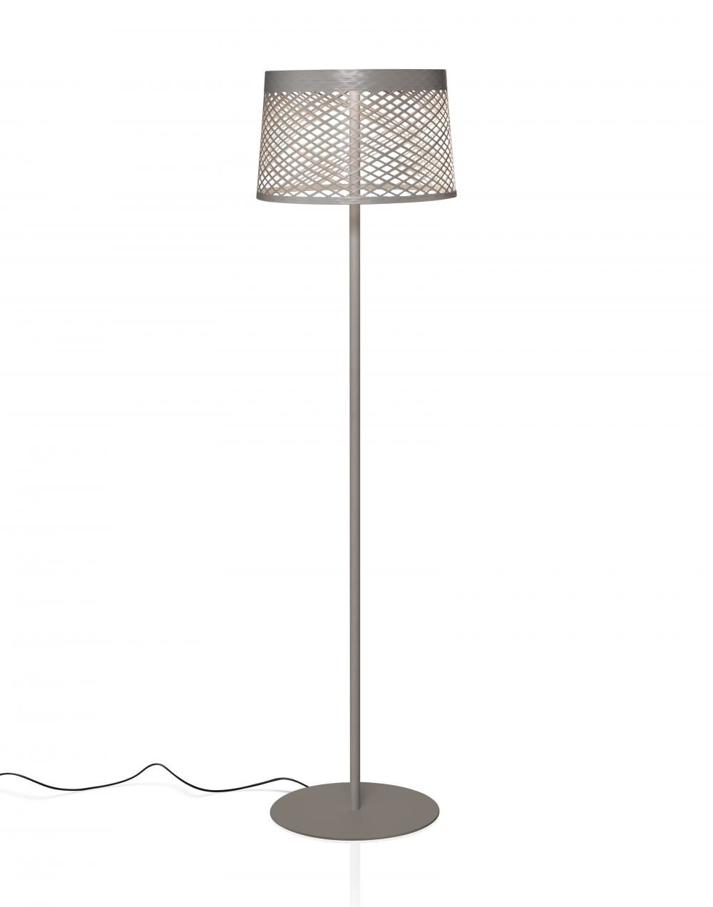 Foscarini Twiggy Grid Lettura Floor Light Grey Outdoor Lighting Outdoor Lighting Designer Floor Lamp