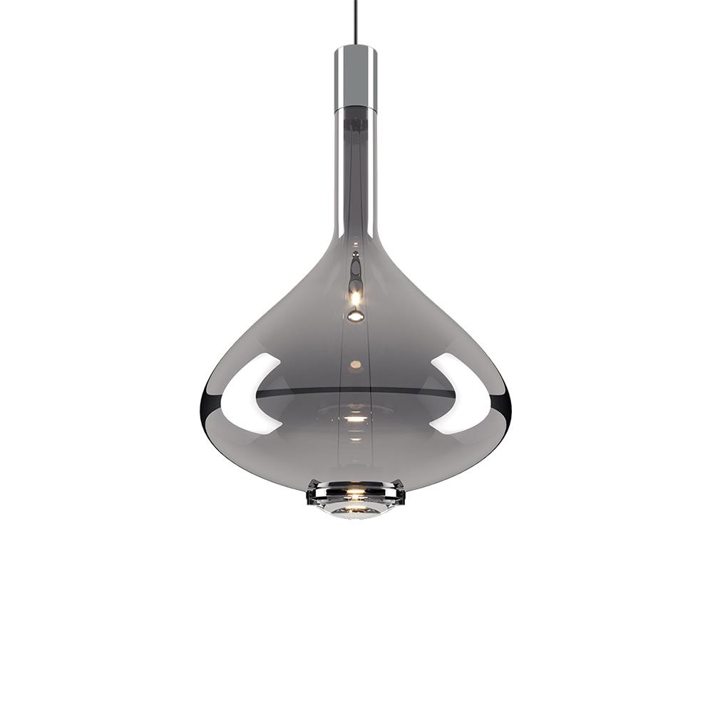 Lodes Skyfall Pendant Large Chrome Silver Designer Pendant Lighting