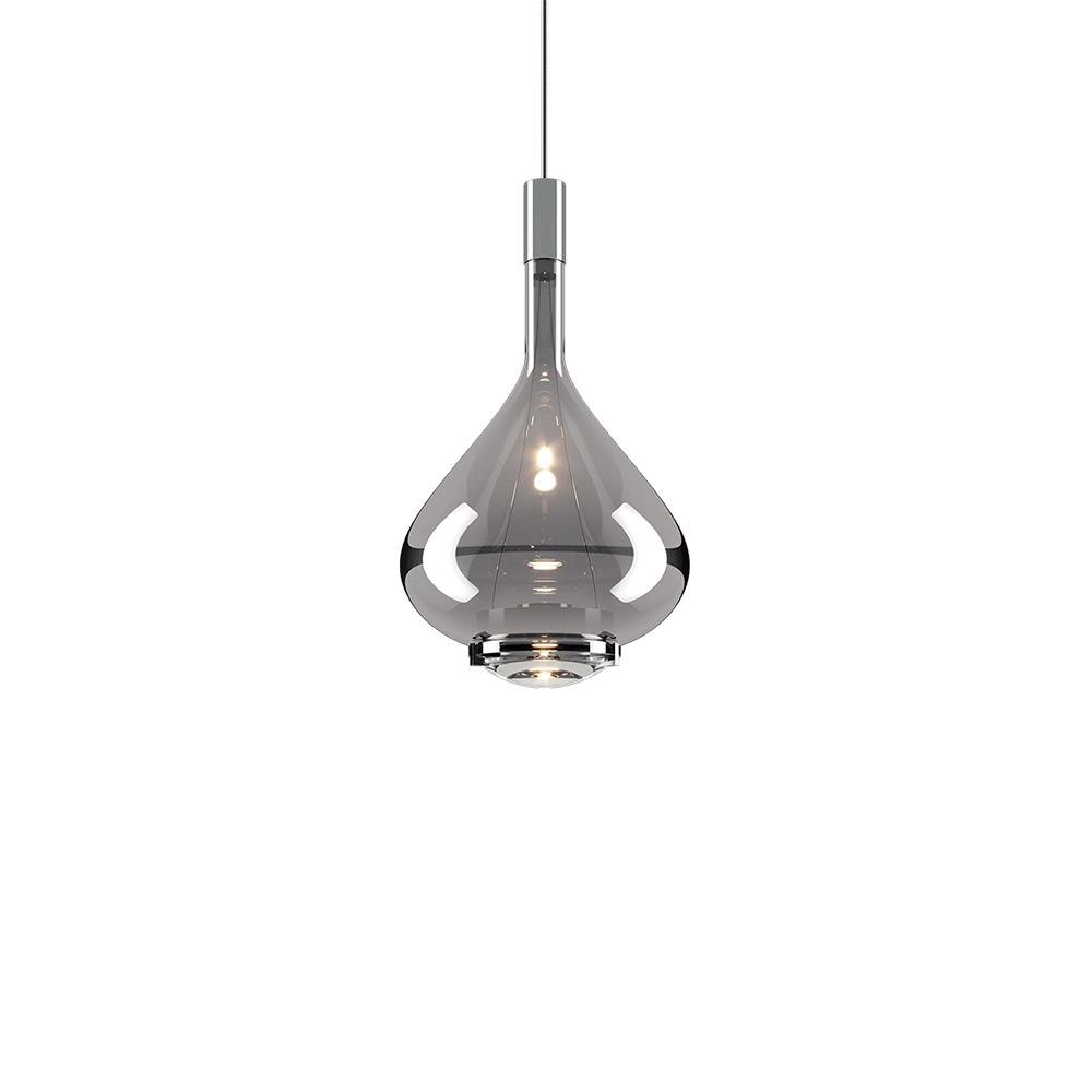 Lodes Skyfall Pendant Medium Chrome Silver Designer Pendant Lighting