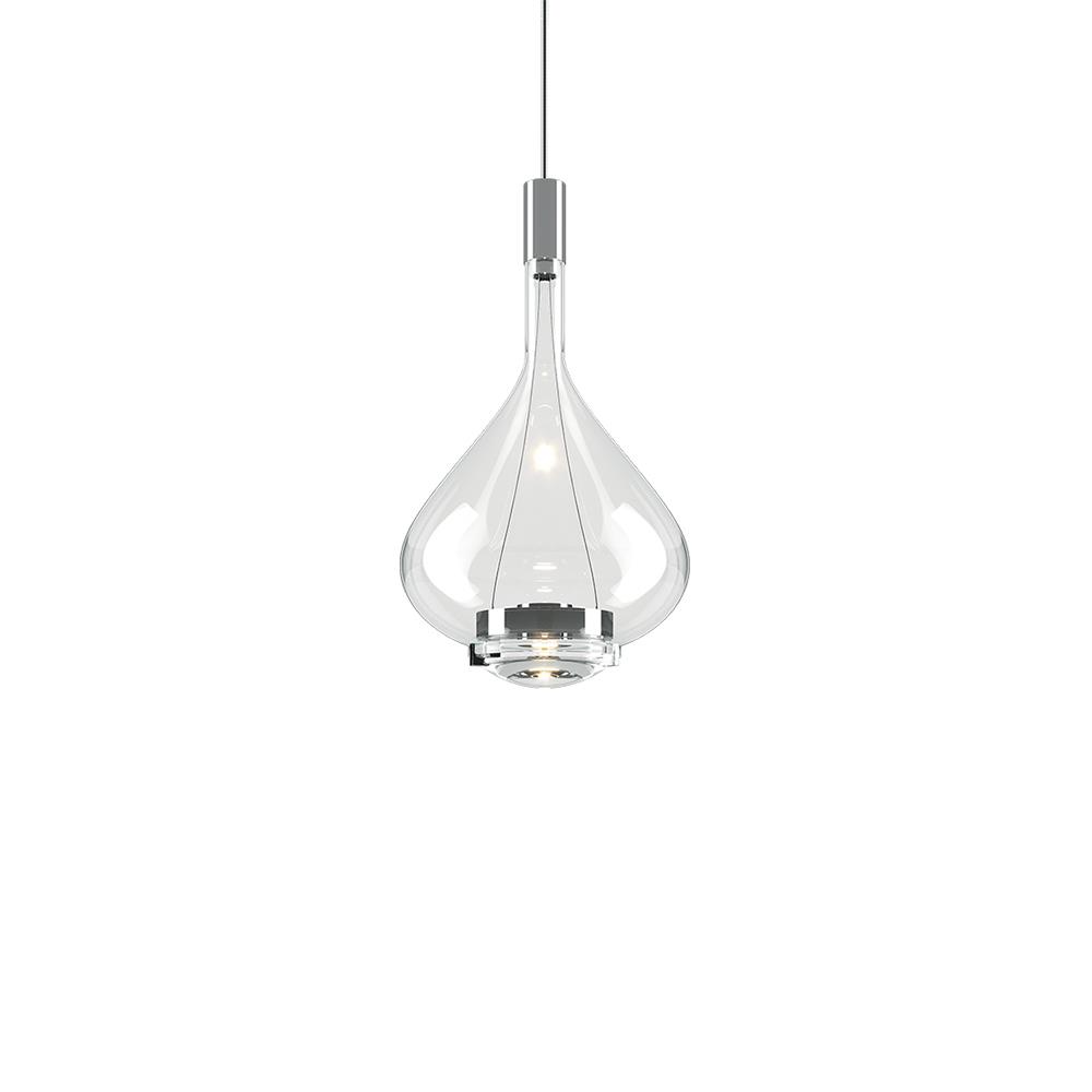 Lodes Skyfall Pendant Medium Crystal Clear Designer Pendant Lighting