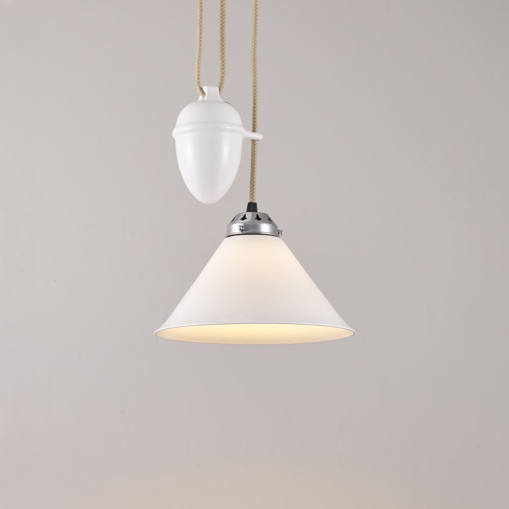 Original Btc Cobb Rise Fall Pendant White Small Designer Pendant Lighting