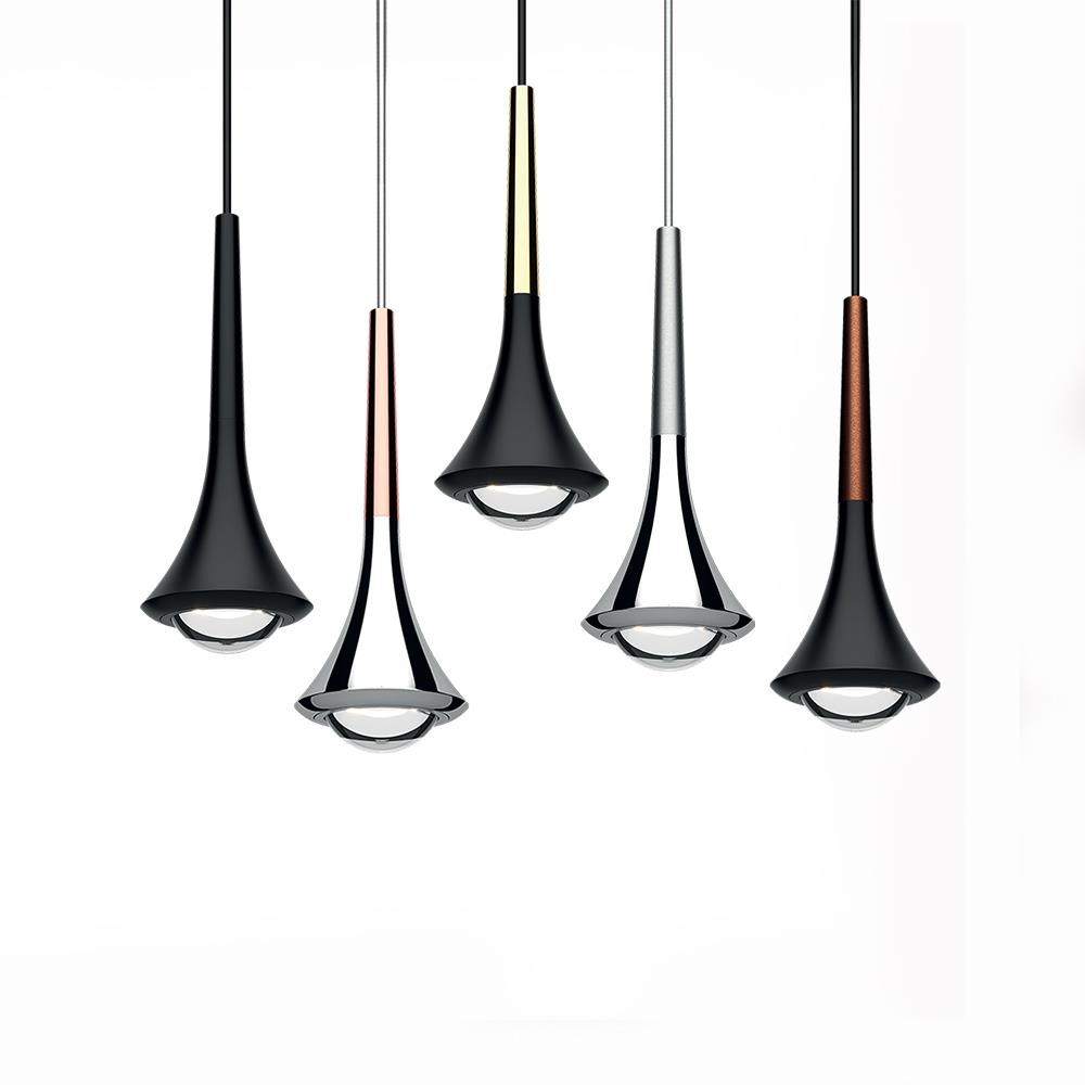 Lodes Rain Cluster Pendant 5 7 Pieces 5 Pendant Cluster Matt Black Designer Pendant Lighting