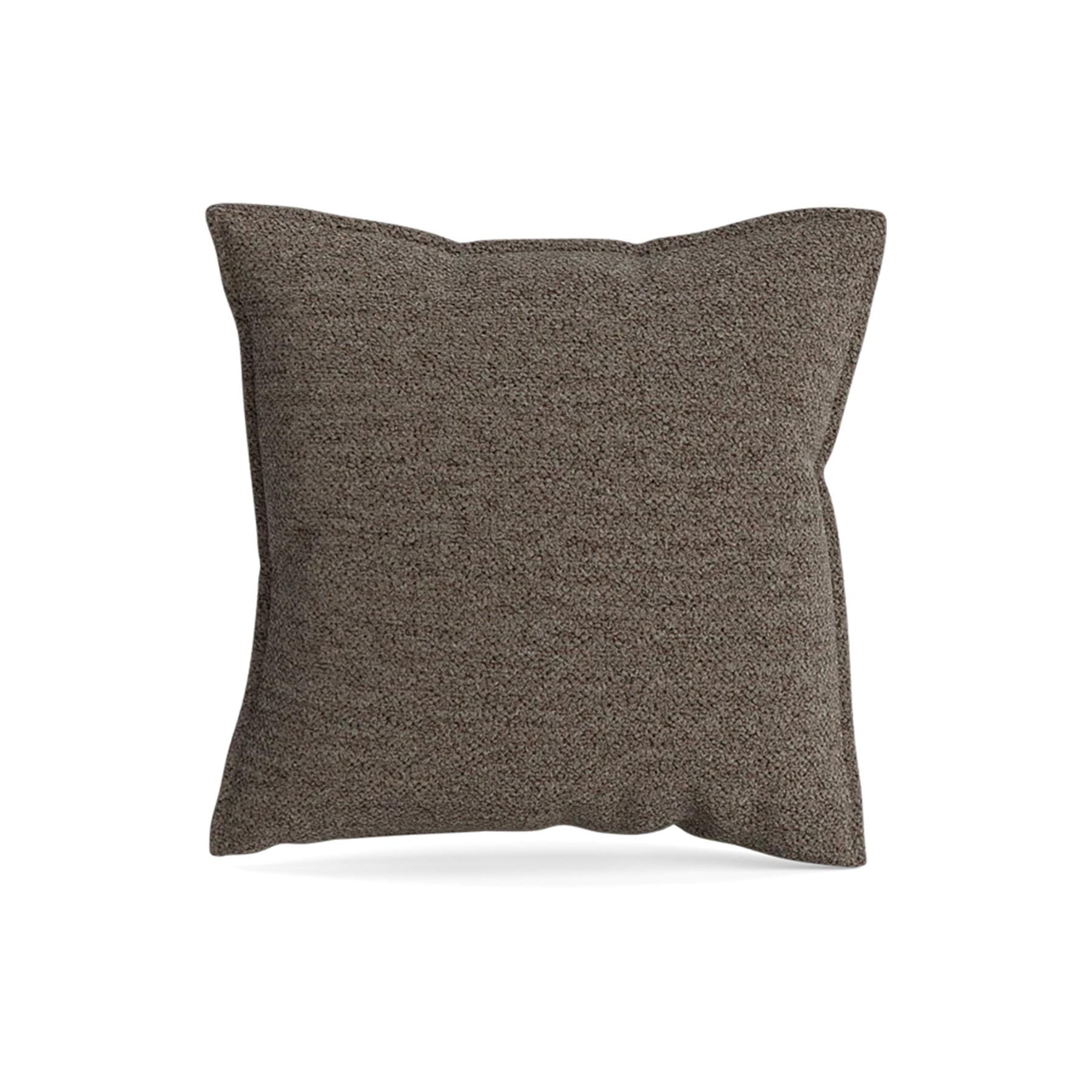 Make Nordic Primetime Cushion Nature Boucle Dark Taupe 10 Fabric Grey
