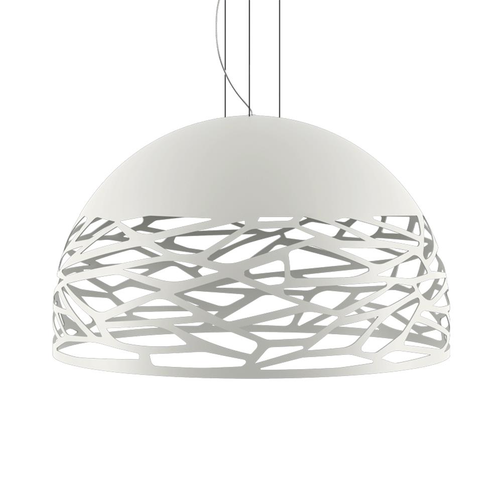 Lodes Kelly Dome Pendant Large Matt White Designer Pendant Lighting