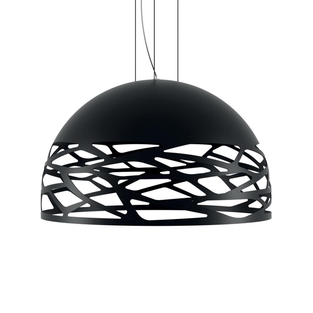 Lodes Kelly Dome Pendant Medium Matt Black Designer Pendant Lighting