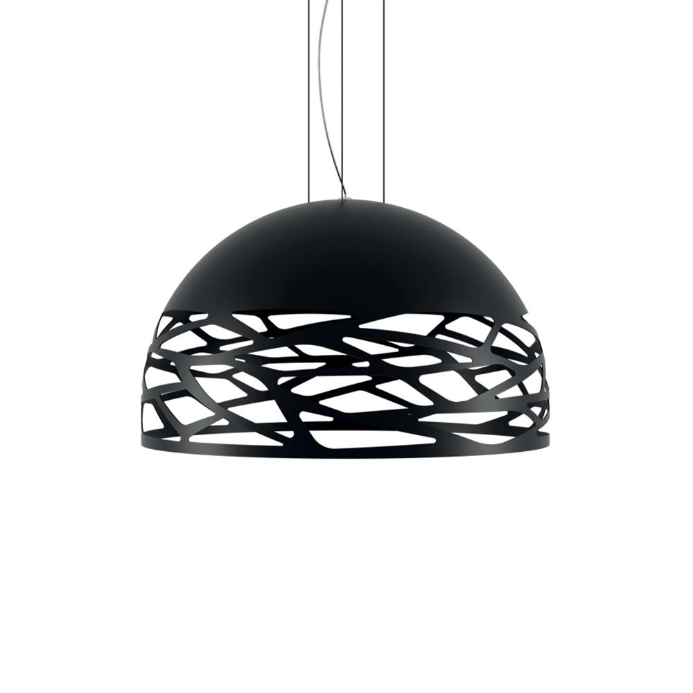 Lodes Kelly Dome Pendant Small Matt Black Designer Pendant Lighting