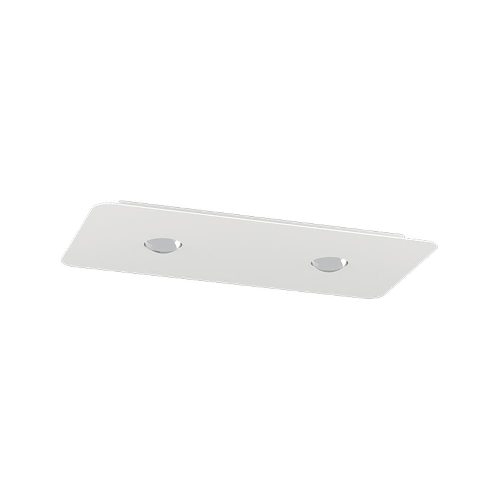 Frozen Ceiling Light Medium Matt White