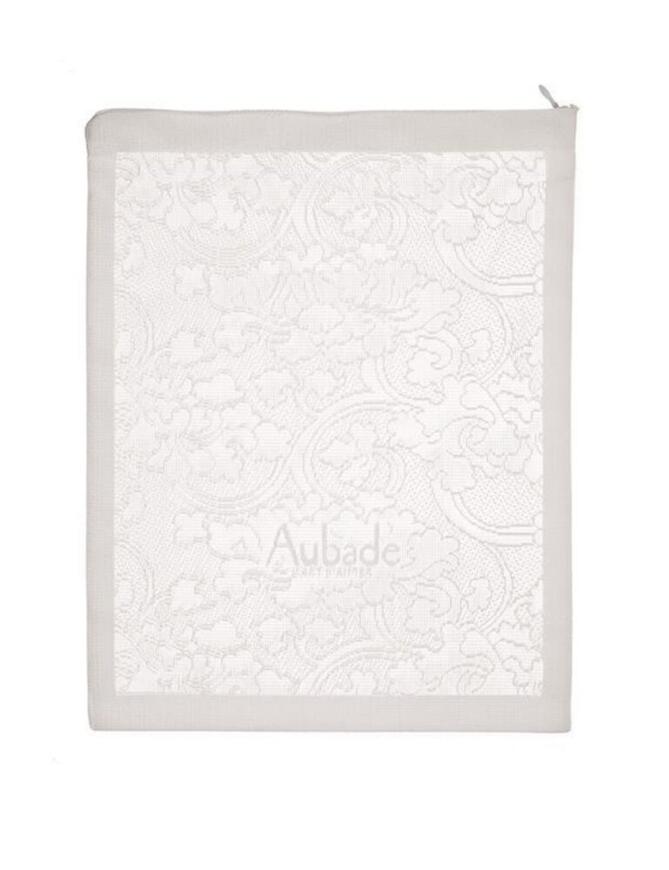 Aubade designs sophisticated accessories even for your laundry! This washing pouch is an essential Aubade accessory that protects your luxury lingerie in the washing machine. The feminine lace fabric and Aubade branded embroidery offer an elegant design whilst keeping your lingerie in perfect condition!  Pretty lace pouch Aubade branded embroidery Practical zip fastening Protects your lingerie in the washing machine Composition: 100% Polyester Listed in UK sizes  48642-88298-1169685 JD93 Washing Pouch