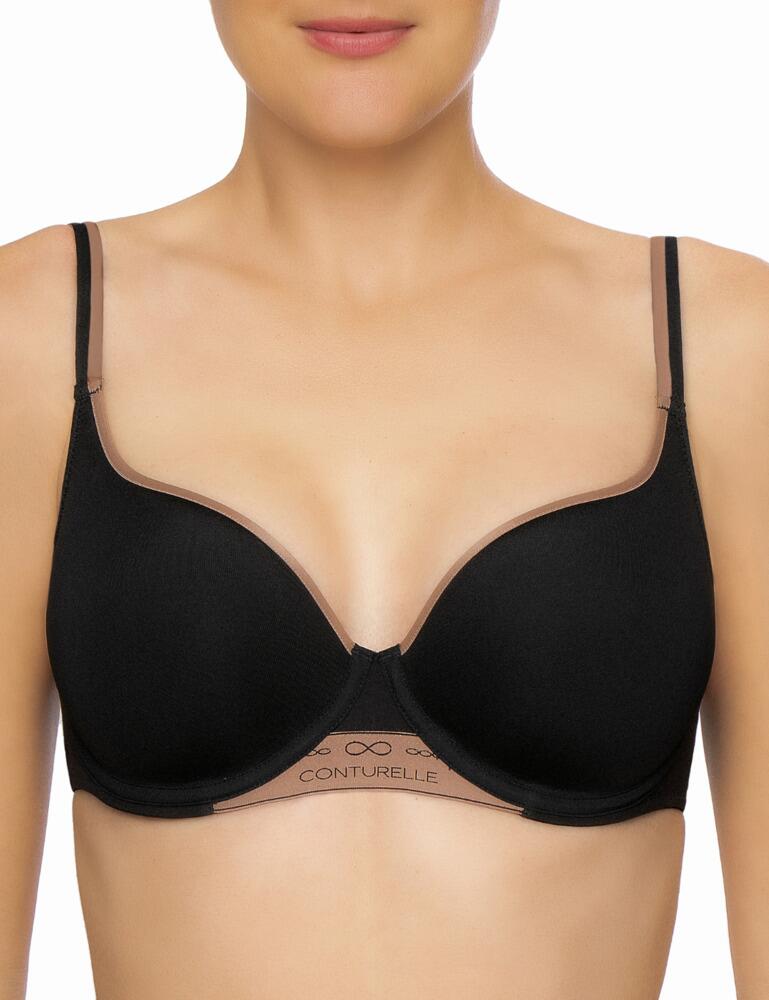 Idealist is the ultimate sports-luxe collection combined with the expected comfort that any Felina lingerie provides. This wired spacer bra has a contrasting trim and signature underband that embraces a luxury athleisure style. The plunging neckline and moulded cups create a deep sexy cleavage. Adjustable straps create an individual fit and the underwiring offers added support. Wear with matching items available from the Idealist range by Felina for a complete sports-luxe look.  Branded Conturelle underband Contrasting trim Plunging neckline Adjustable straps for a unique fit Underwired for support Composition: 52% Polyester &pipe; 30% Cotton &pipe; 12% Elastane &pipe; 6% Polyamide  Listed in UK sizes  49018-88902-1179532 807825 T-Shirt Bra