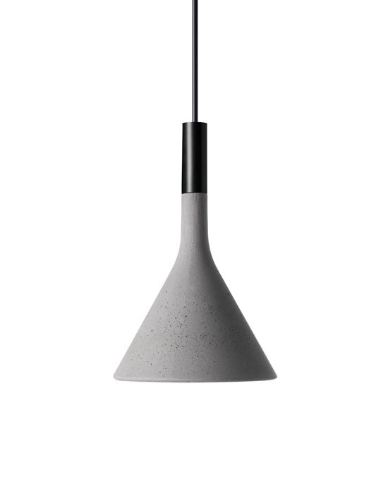 Foscarini Aplomb Pendant Mini Grey Designer Pendant Lighting