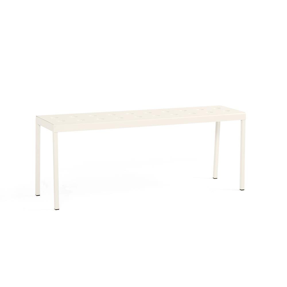 Hay Balcony Garden Furniture Bench Small Chalk Beige Cream Designer Furniture From Holloways Of Ludlow