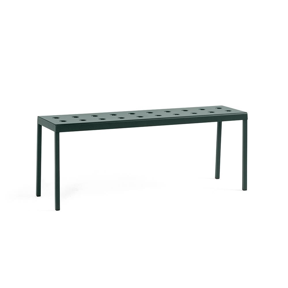 Hay Balcony Garden Furniture Bench Small Dark Forest Green Designer Furniture From Holloways Of Ludlow