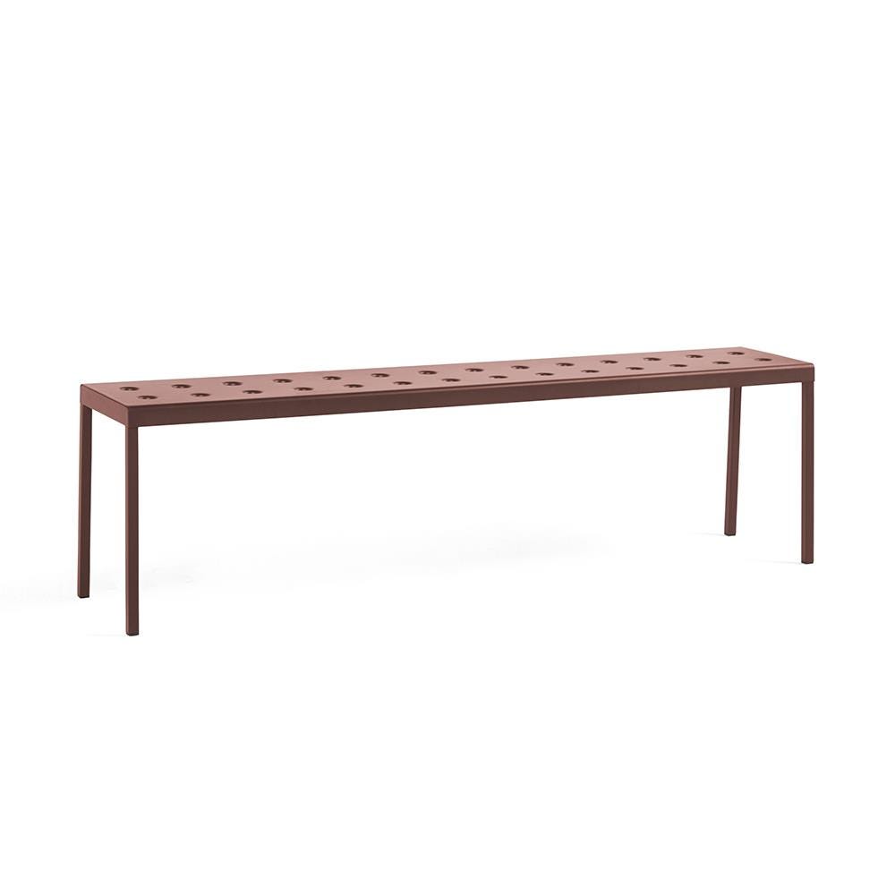 Hay Balcony Garden Furniture Bench Large Iron Red Designer Furniture From Holloways Of Ludlow