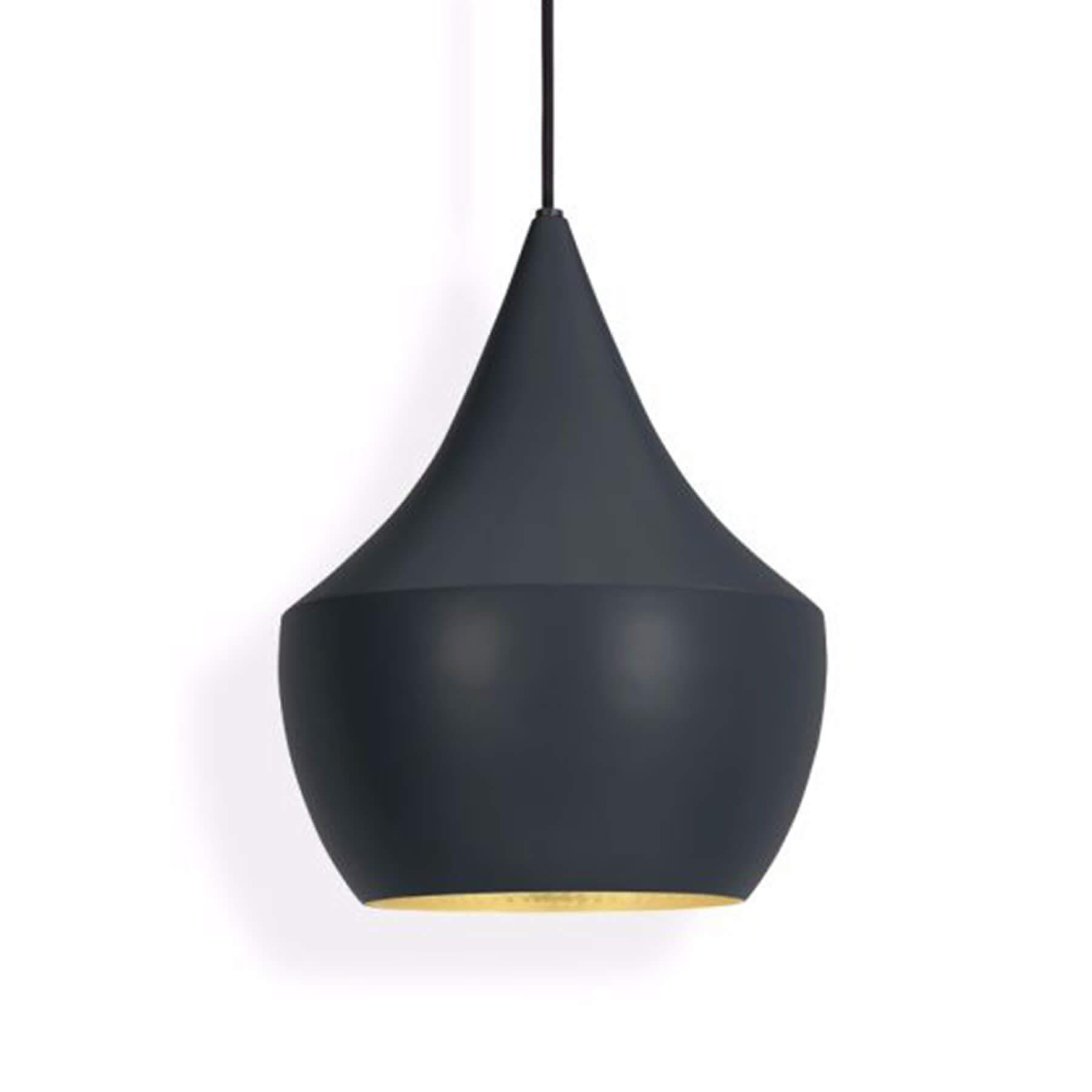 Tom Dixon Beat Fat Led Pendant Light Black Designer Pendant Lighting