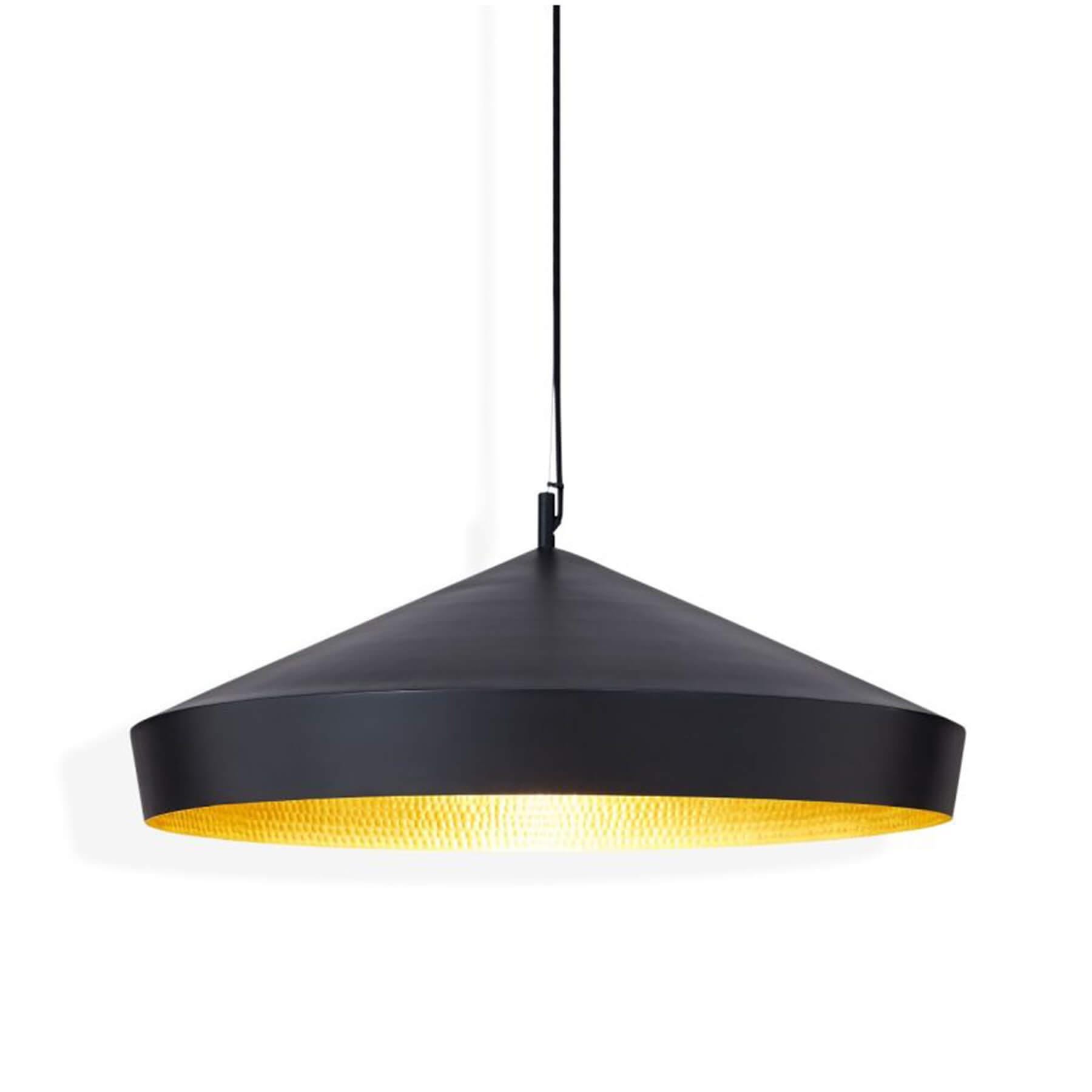 Tom Dixon Beat Flat Led Pendant Light Black Designer Pendant Lighting